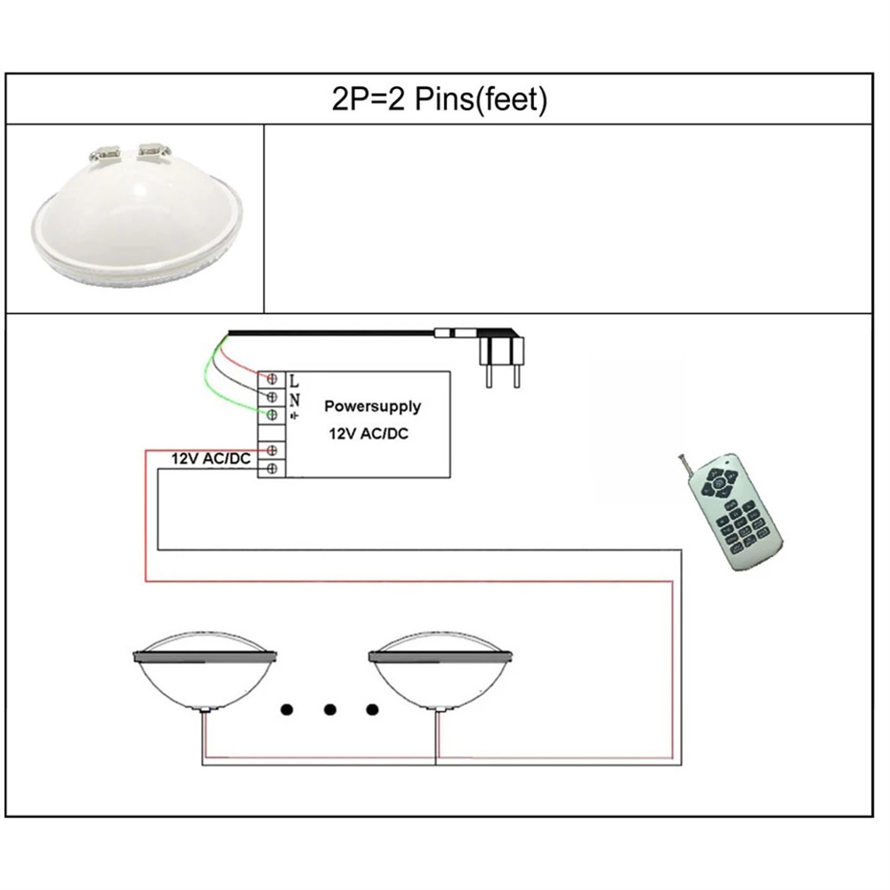 9W 12W RGB LED水中ライト 15W 18W 噴水 - Xy Spa & Wellness のレビューと価格