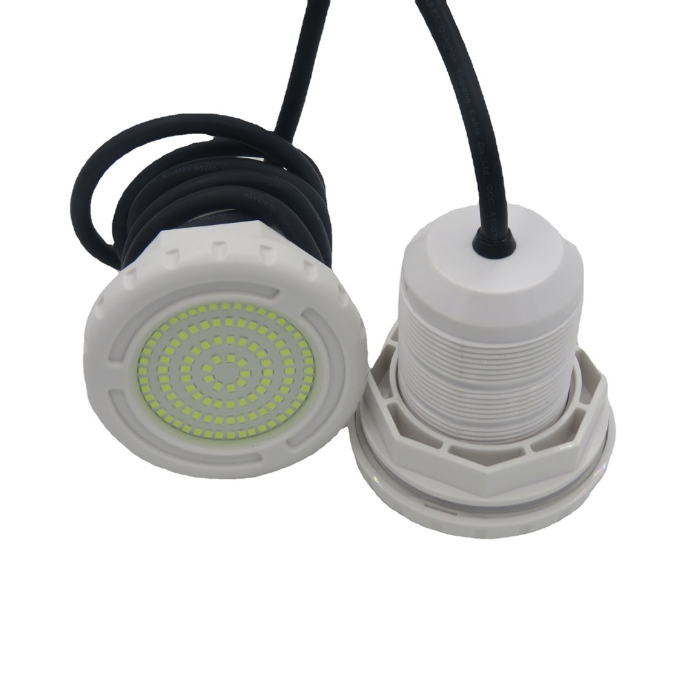 RGB LED水中照明 AC12V IP68防水 15W L - Xy Spa & Wellness のレビューと価格