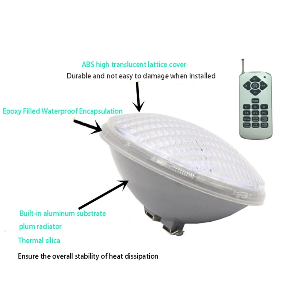 45W 25W PAR56 RGB LEDプールライトDC1 - Xy Spa & Wellness のレビューと価格