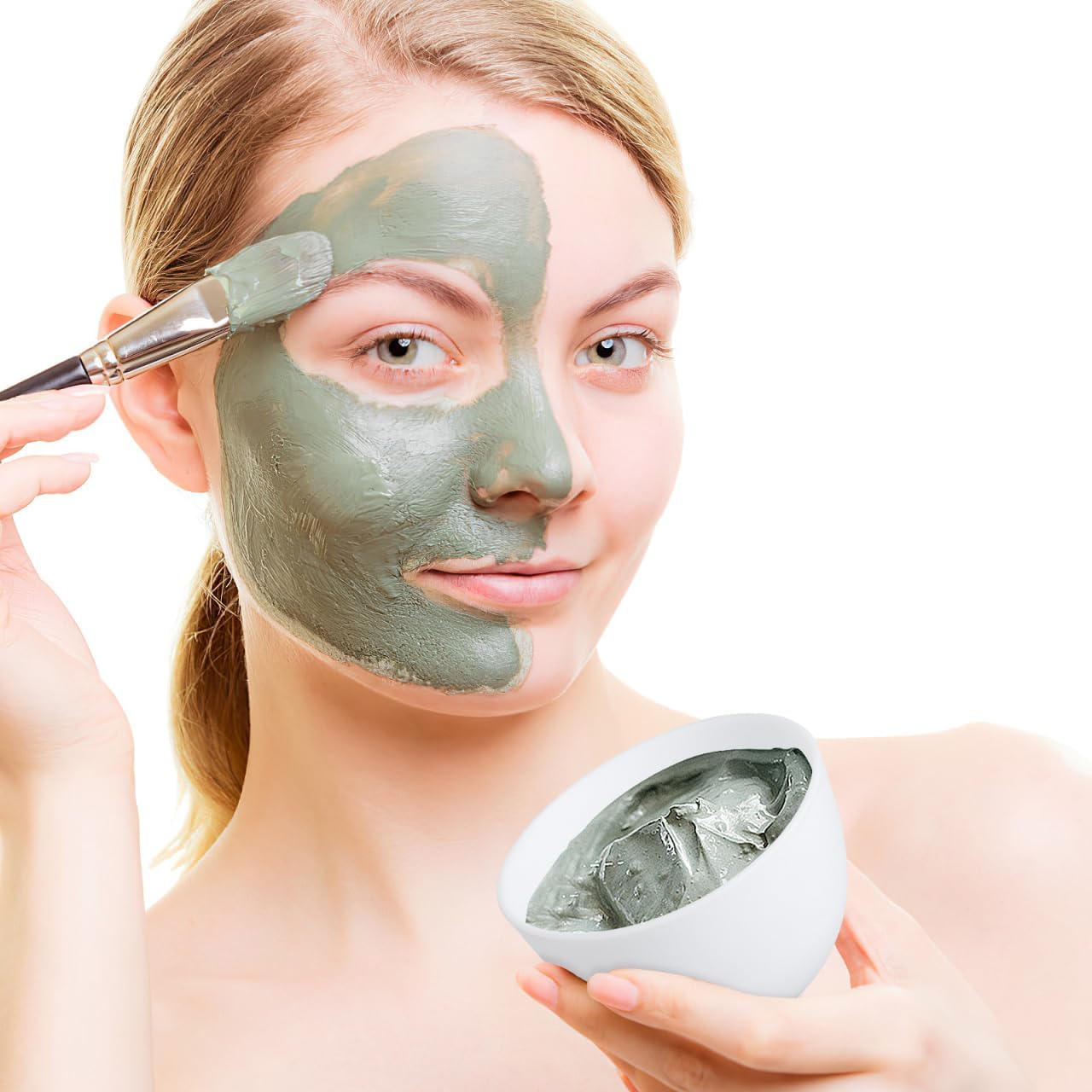 3個セット シリコンボウル ホワイト フェイスマスクミキシン - Face Mask Silicone のレビューと価格