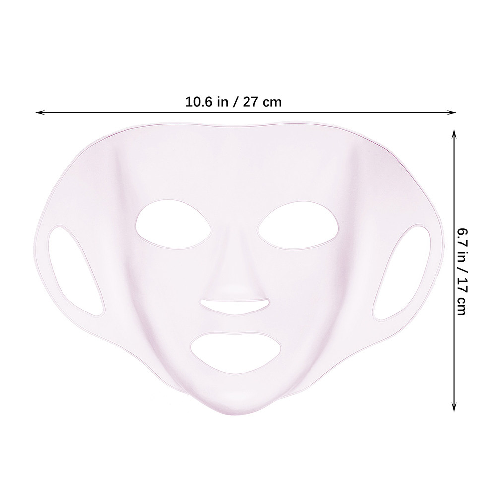 3枚入り再利用可能なシリコン製フェイスマスクカバーシート フ - Face Mask Silicone のレビューと価格