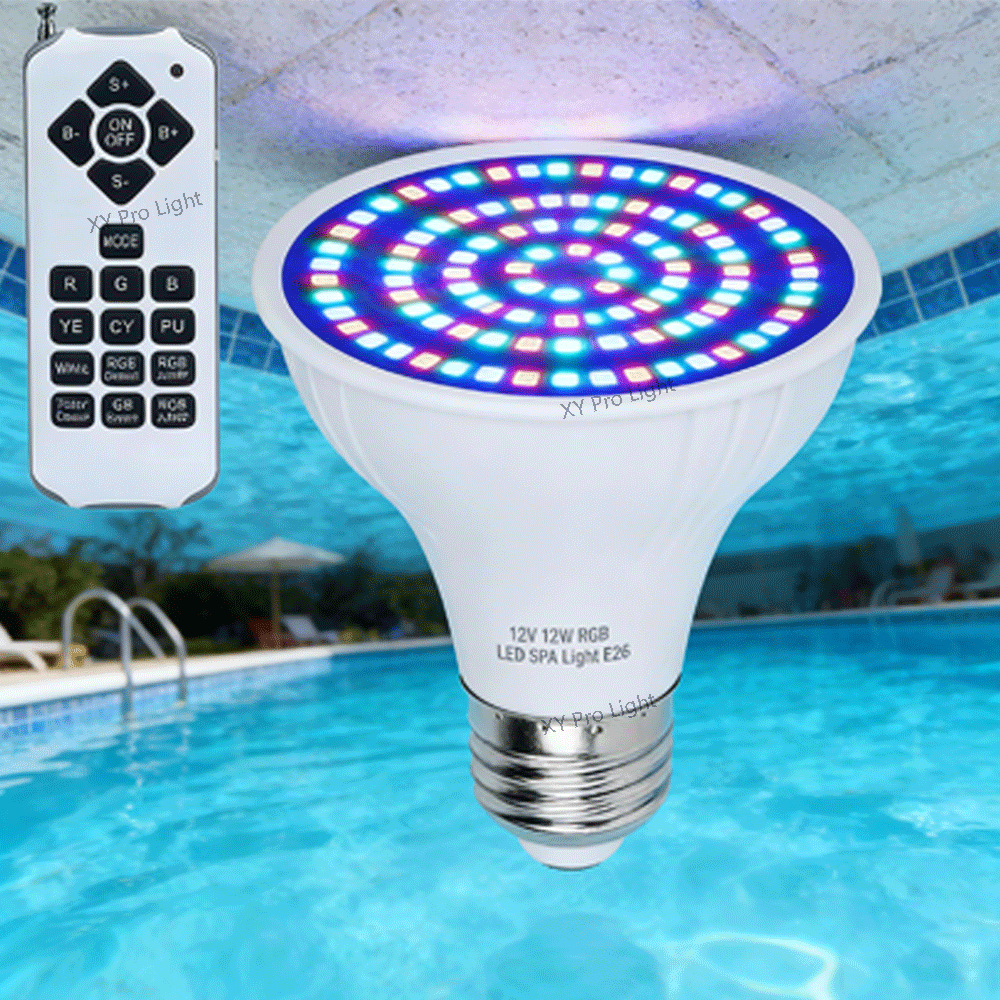 12W SPAランプ LEDスイミングプールライト E27  - Xy Spa & Wellness のレビューと価格