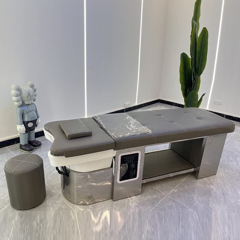 高級ヘッドセラピーシャンプーベッド、水循環燻蒸スパ美容ベッド - Spa Wellness And Beauty のレビューと価格