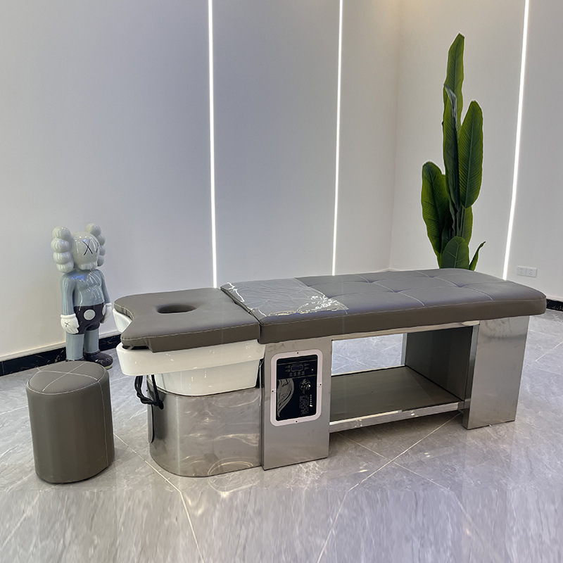 高級ヘッドセラピーシャンプーベッド、水循環燻蒸スパ美容ベッド - Spa Wellness And Beauty のレビューと価格