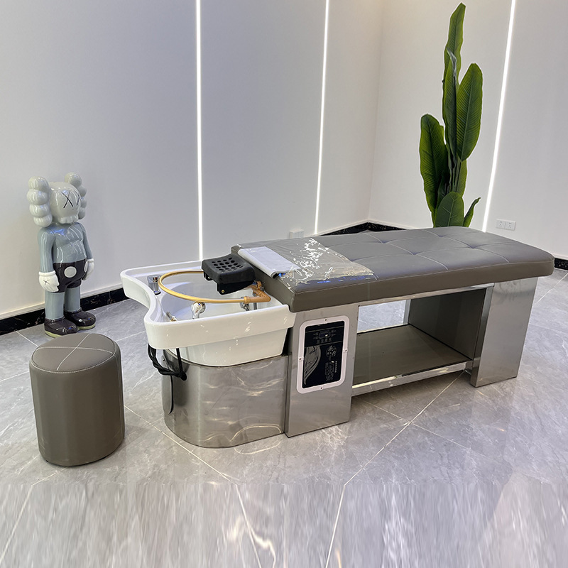 高級ヘッドセラピーシャンプーベッド、水循環燻蒸スパ美容ベッド - Spa Wellness And Beauty のレビューと価格