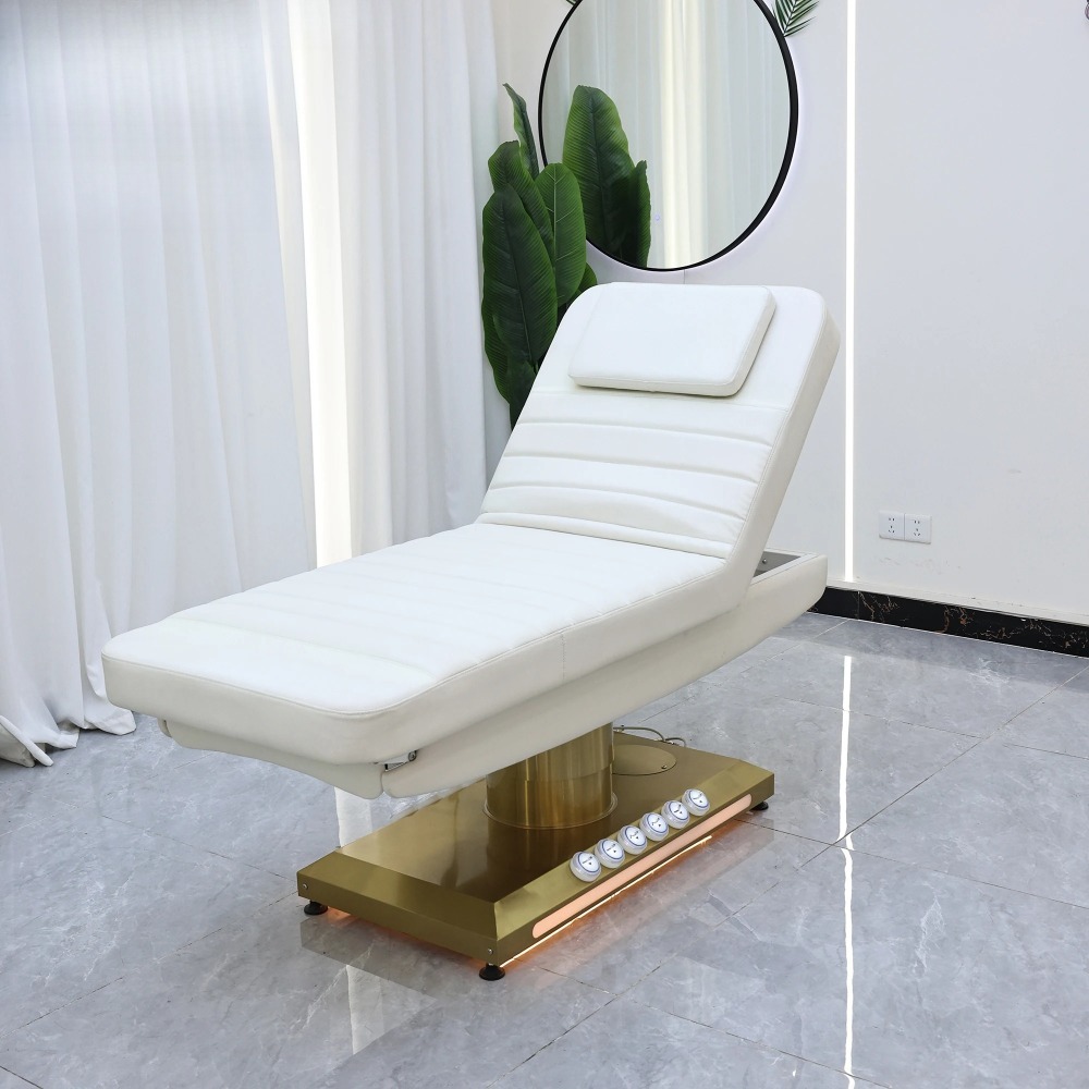 電動3モーター調節式ビューティーラッシュフェイシャルテーブル - Spa Wellness And Beauty のレビューと価格
