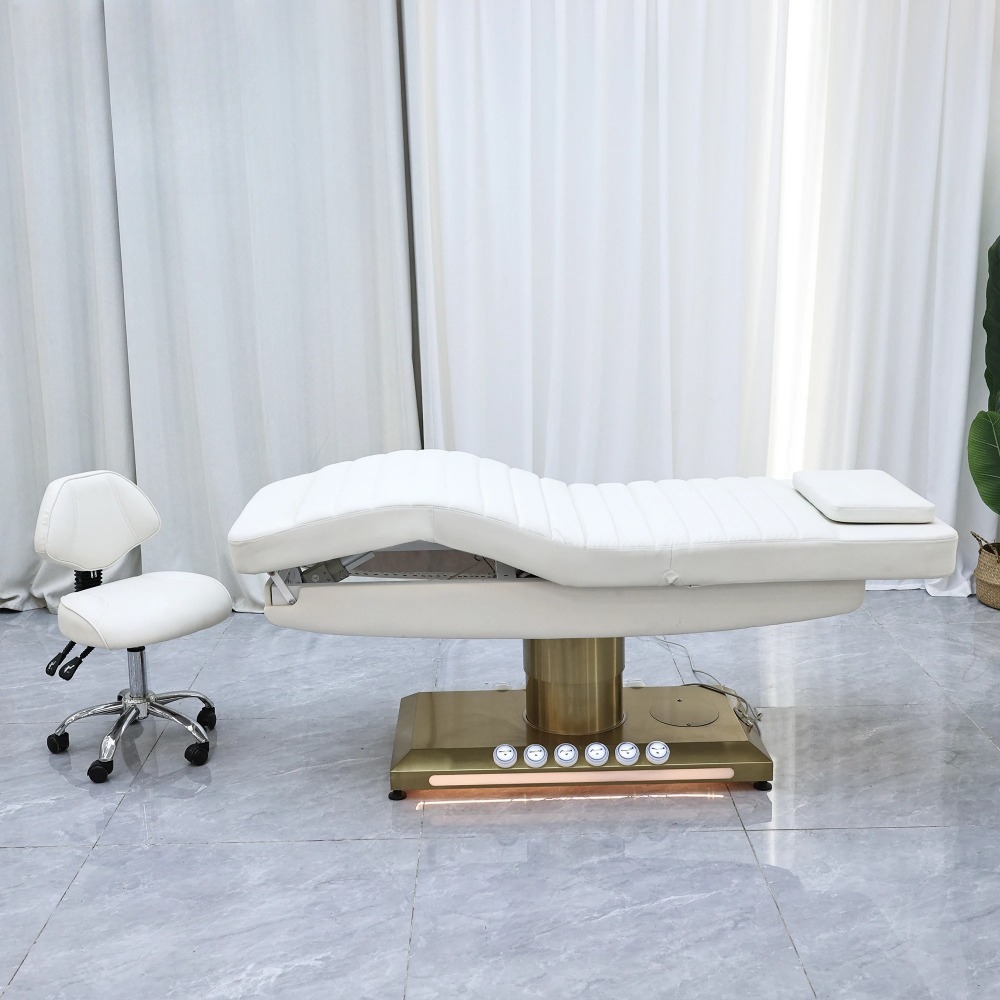 電動3モーター調節式ビューティーラッシュフェイシャルテーブル - Spa Wellness And Beauty のレビューと価格