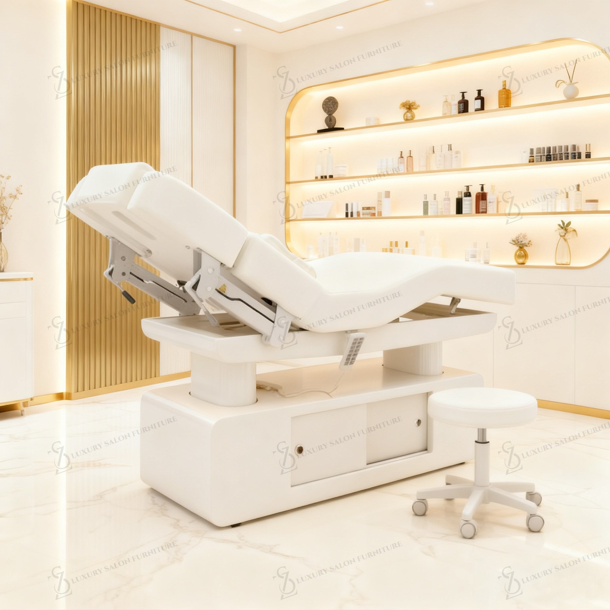 高級3/4モーターピンクビューティーベッド多機能美容サロン  - Spa Wellness And Beauty のレビューと価格
