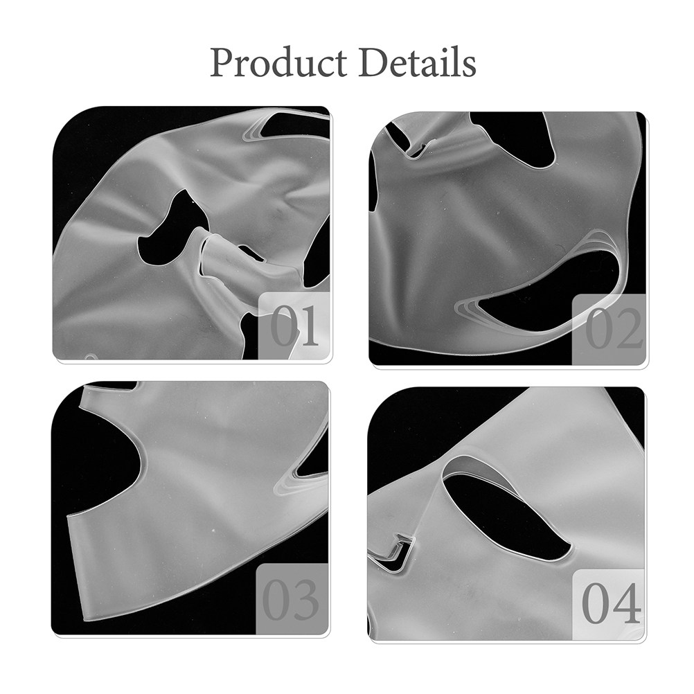 2 個のシリコーンフェイスマスクカバー再利用可能な耳掛け 3 - Face Mask Silicone のレビューと価格