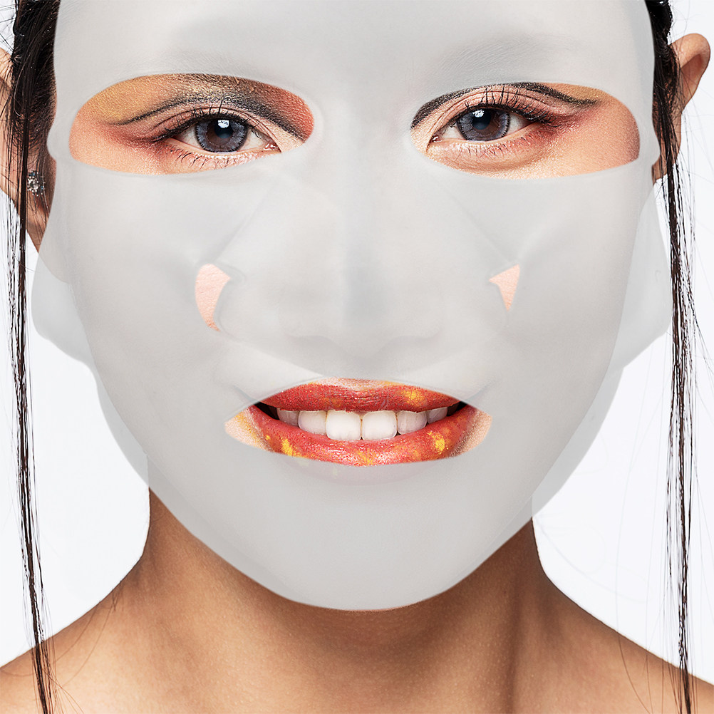 2 個のシリコーンフェイスマスクカバー再利用可能な耳掛け 3 - Face Mask Silicone のレビューと価格